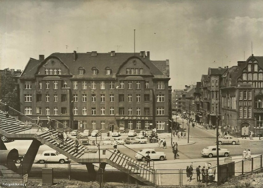 Ulica Dworcowa (lata 60. XX wieku)