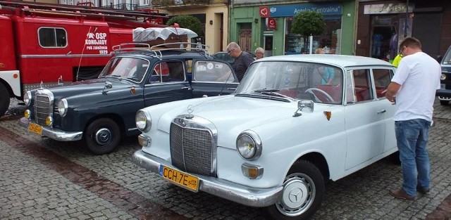 Zabytkowe pojazdy będzie można ponownie oglądać na wąbrzeskim rynku 27 sierpnia
