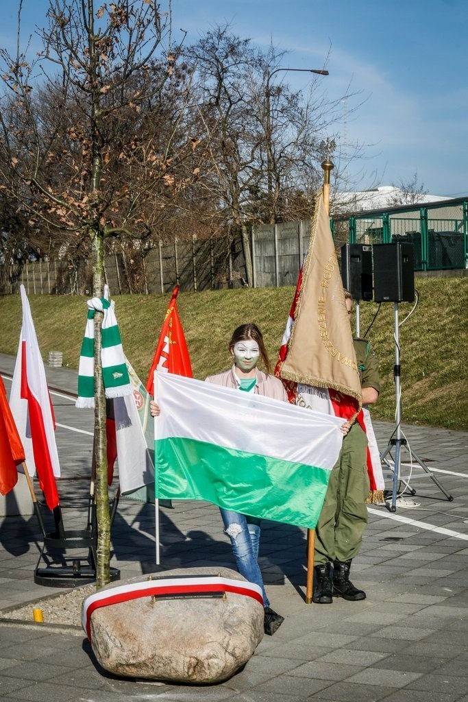 W Gdańsku posadzono trzy Dęby ku czci Bohaterom Zbrodni Katyńskiej.  Każde drzewo symbolizuje jedno nazwisko oficera