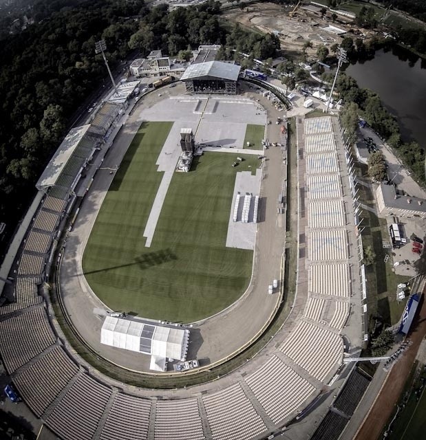 To tu zagra dziś Rod Stewart! Stadion w Rybniku z lotu ptaka  [NAJNOWSZE ZDJĘCIA]