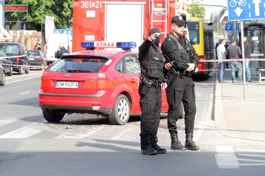 Wybuch bomby w centrum Wrocławia. Ładunek był w autobusie 145