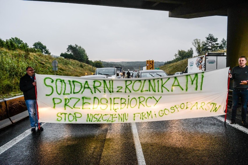 Blokada Obwodnicy Trójmiasta w środę 7.10.2020 zorganizowana...