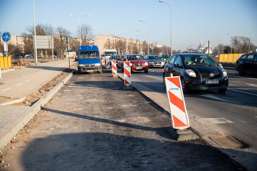 Na skrzyżowaniu Piastowskiej i Branickiego powstaje pętla...