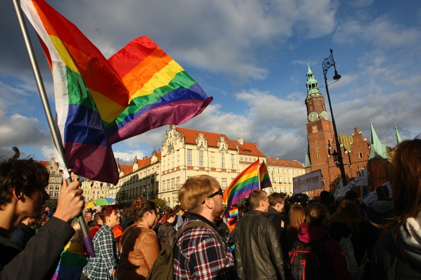 Marsz Równości we Wrocławiu z patronatem prezydenta