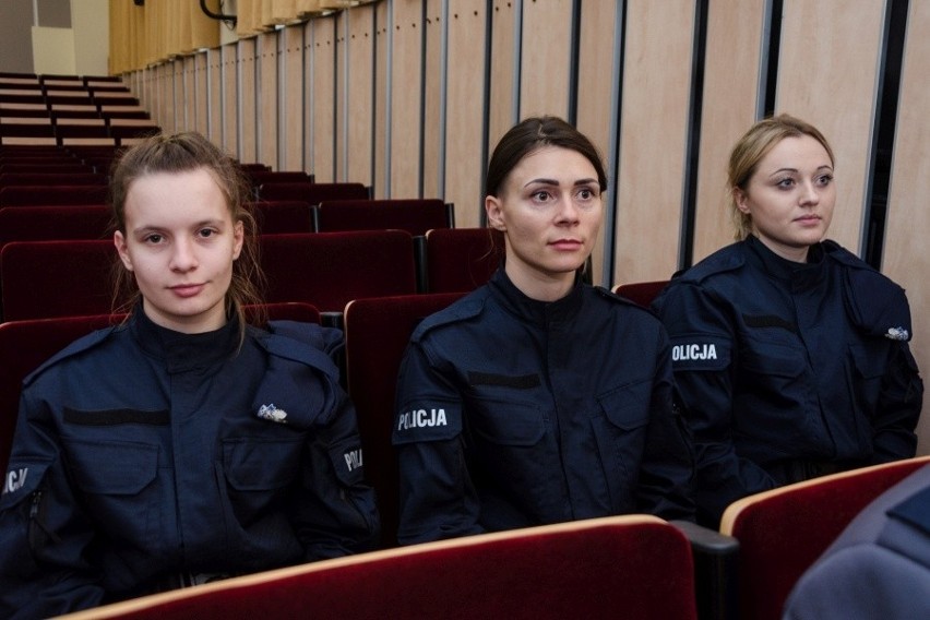 Nowi słuchacze w Szkole Policji w Słupsku (zdjęcia)