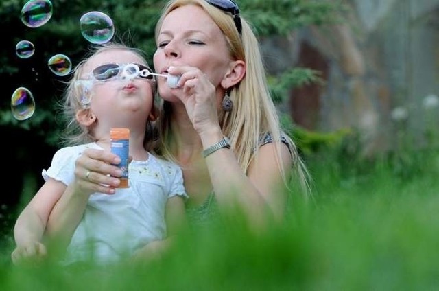 Anita Protasiewicz z czteroletnią córką Mają na majówce bawiły się świetnie.
