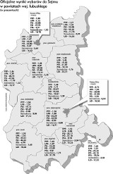 Tak głosowali Lubuszanie