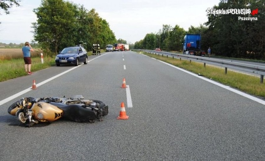 Tragiczny lipiec dla motocyklistów w woj. śląskim. Statystyki przerażają ZDJĘCIA