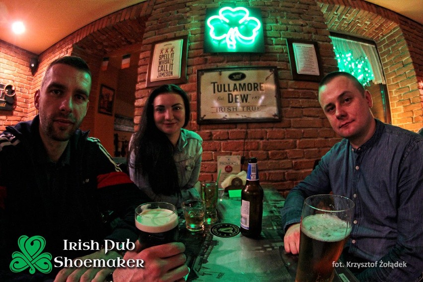 Dzień świętego Patryka w Irish Pub Shoemaker