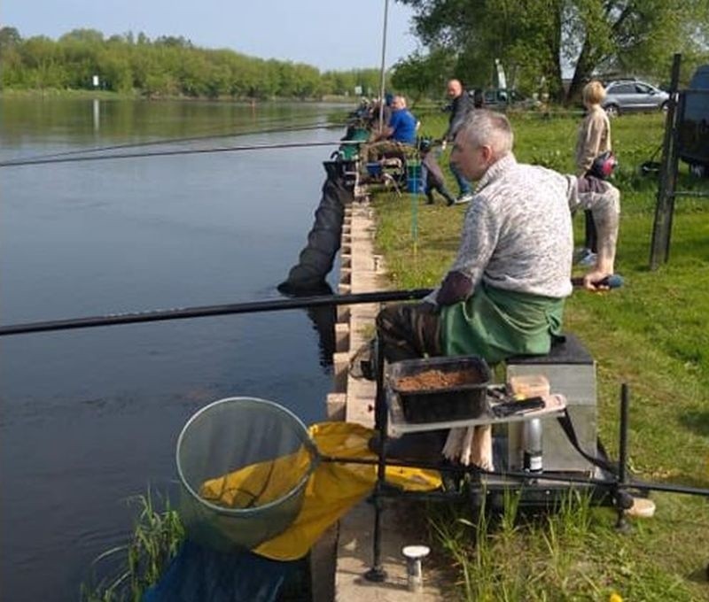 Zawody „długich wędek” na Narwi – 12.05.2019. Imprezę zorganizowało koło PZW Narew nr 38 w Ostrołęce