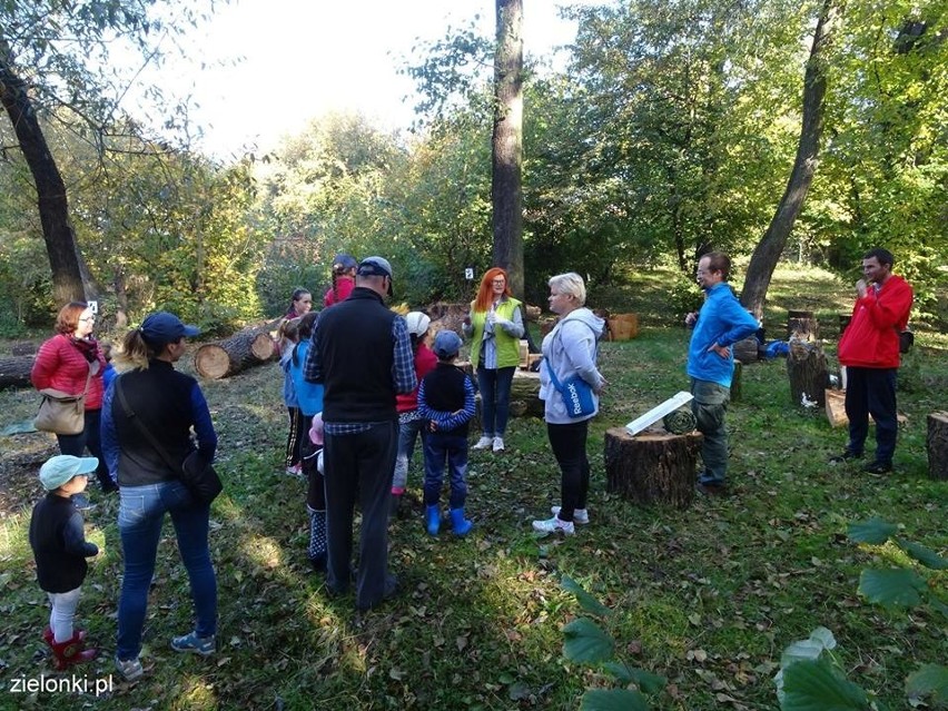 Półdziki skwer w Zielonkach pod lupą najmłodszych odkrywców przyrody