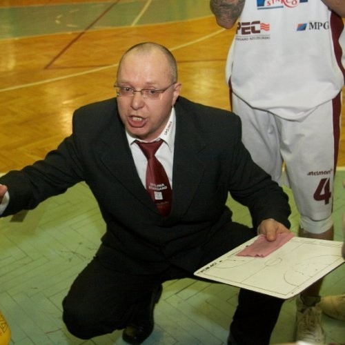 Trener Mieczysław Major wie, że musi jeszcze dużo poprawić w grze Spójni.
