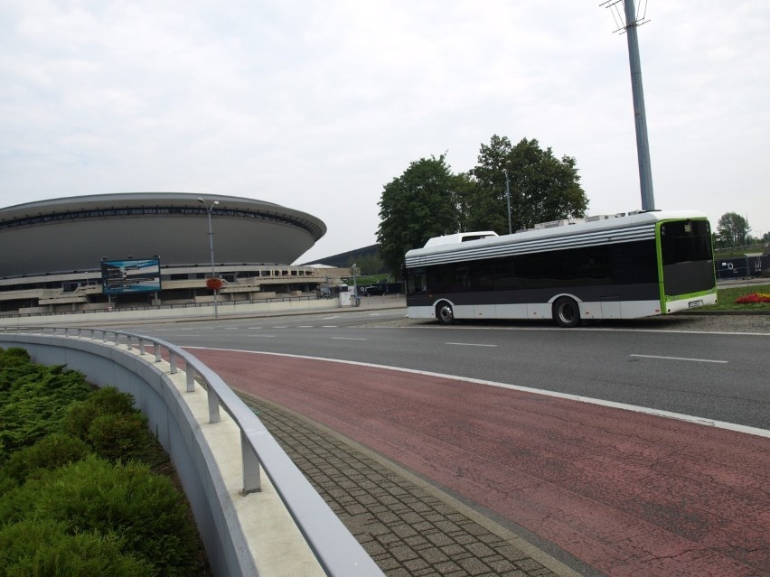 Autobus elektryczny testowany w Katowicach