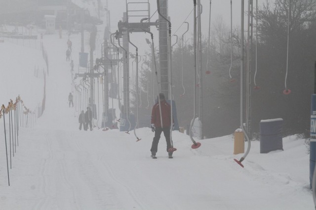 W Niestachowie leży 130 centymetrów śniegu, a warunki do jazdy nadal są bardzo dobre.