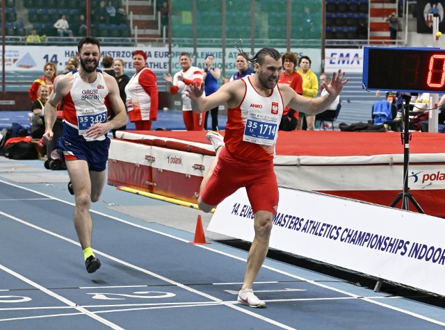 Radosław Czyż był w Toruniu najszybszym Europejczykiem w biegu na 400 m