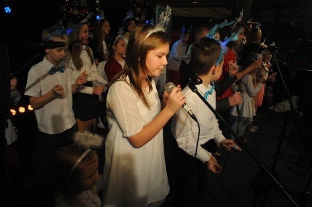 Sobotni koncert był podsumowaniem czterotygodniowej pracy nad płytą "Opolskie dzieci śpiewają kolędy&#8221;