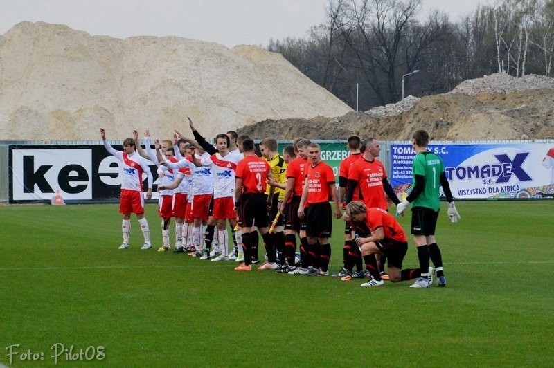 Łódzki Klub Sportowy nie dal rywalom z Brzezin najmniejszych...