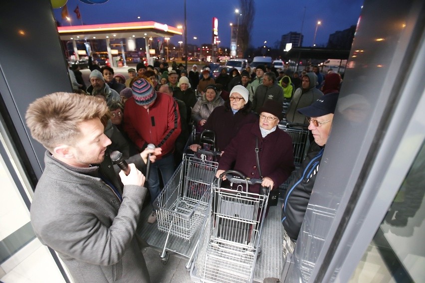 Otwarcie Lidla na Braniborskiej we Wrocławiu [ZDJĘCIA, PROMOCJE]