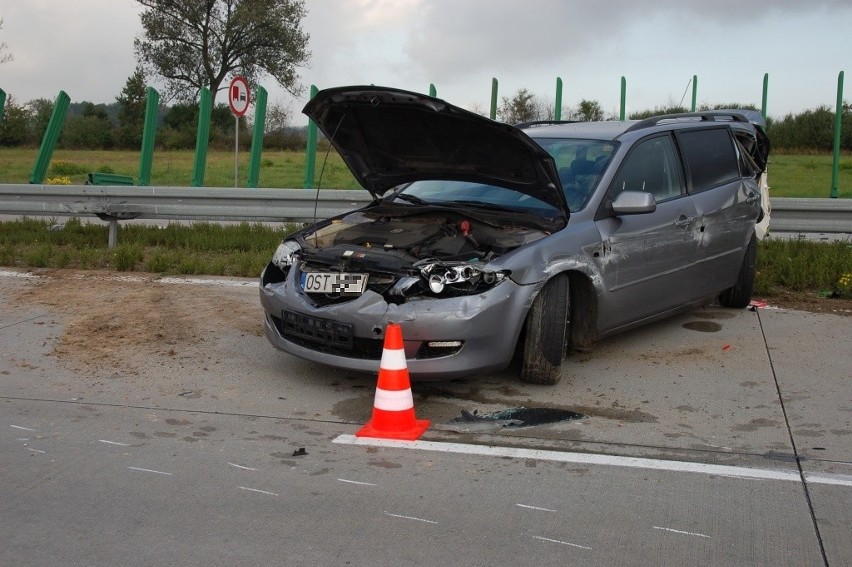 Śmiertelny wypadek na autostradzie A4, 27.09.2014