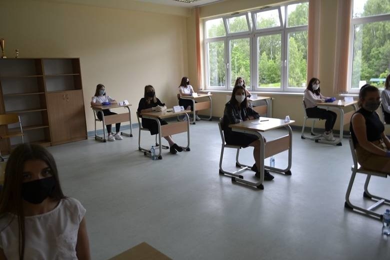 Egzamin uczniów ósmych klas w gminie Miastko