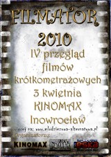 Filmator 2010 w Inowrocławiu. Nakręć film i powalcz o nagrody 