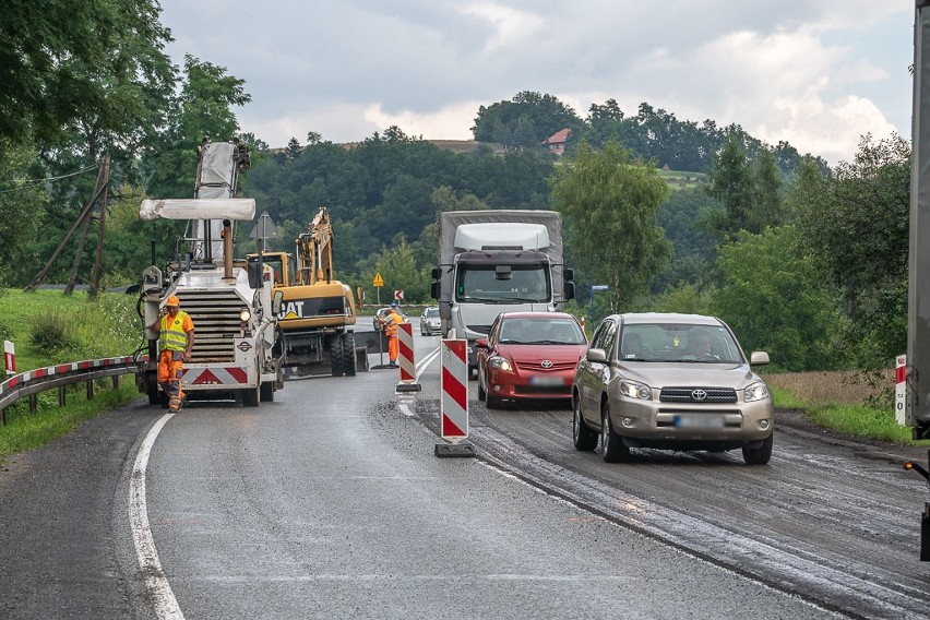 Na Juście w Tęgoborzy od południa obowiązuje ruch wahadłowy