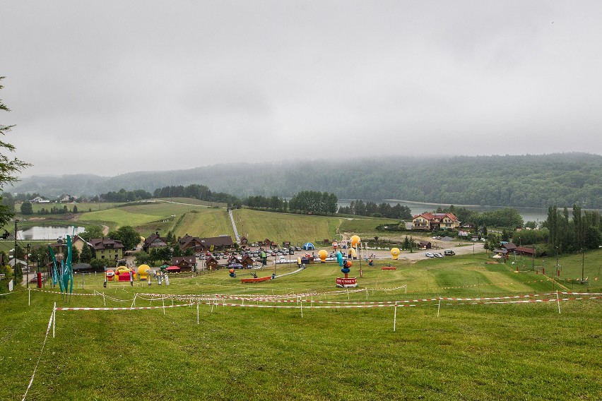 Ściganie górali pod Wieżycą, zawody kolarskie MTB