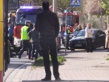 Wypadek na ul. Strachocińskiej we Wrocławiu. Mężczyzna został potrącony [ZDJĘCIA]