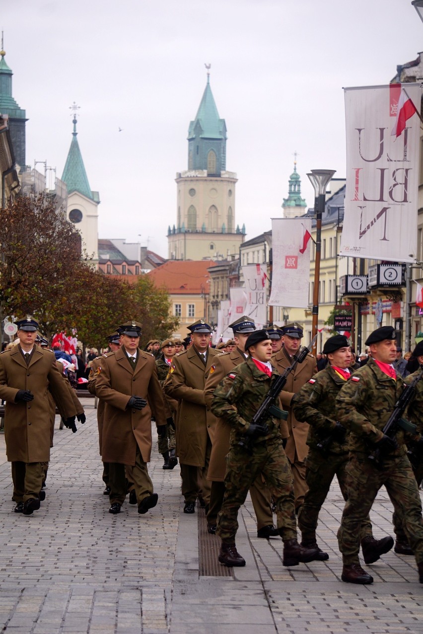 Święto Niepodległości w Lublinie. Jak wyglądały tegoroczne obchody? Zobacz zdjęcia