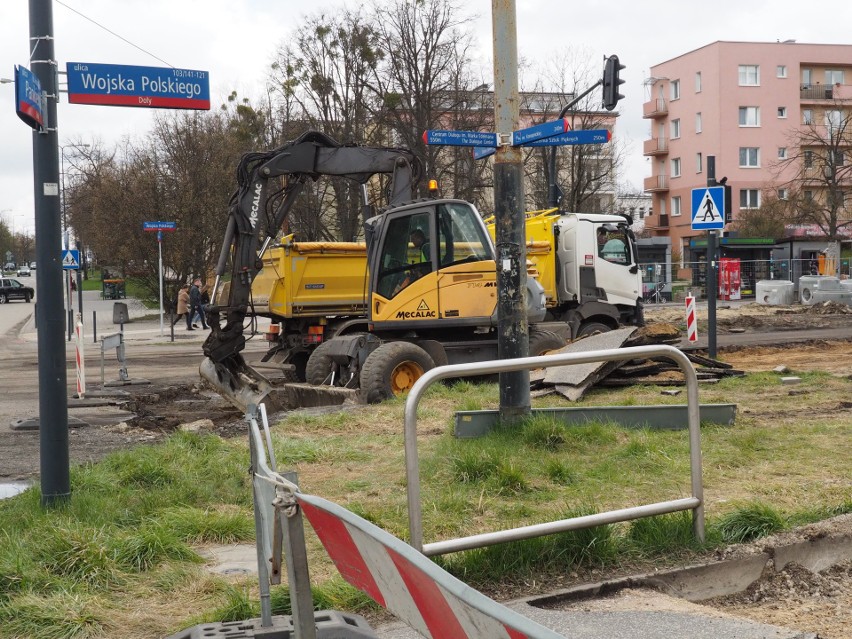 Ulica Wojska Polskiego prawie została rozebrana...Teraz budowa ruszy pełną parą