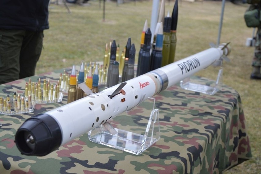 Tak wygląda rakieta "Piorun" ze Skarżyska-Kamiennej.