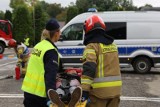 Kraków. Krakowscy policjanci i strażacy szkolili gruzińskich kolegów w zakresie poprawy bezpieczeństwa ruchu drogowego