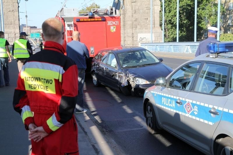 Wypadek na moście Grunwaldzkim