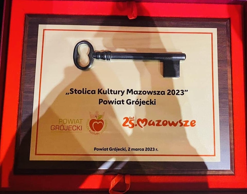 Powiat Grójecki Stolicą Kultury Mazowsza 2023. Była oficjalna inauguracja i przekazanie klucza. Zobacz zdjęcia