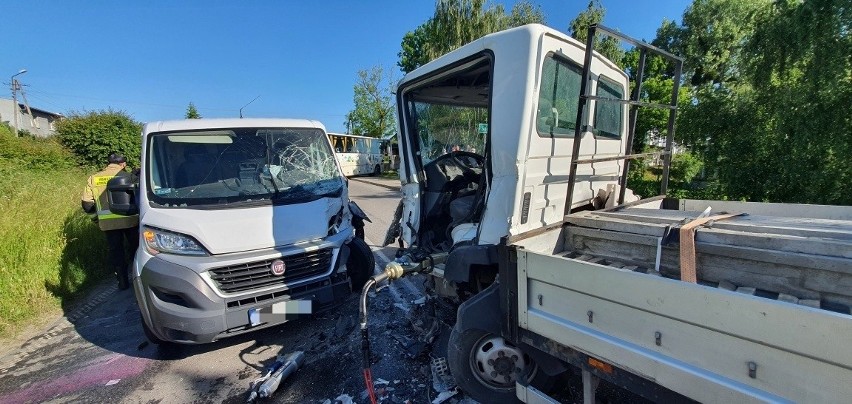 Do wypadku czołowego doszło w miejscowości Fijewo w Gm....