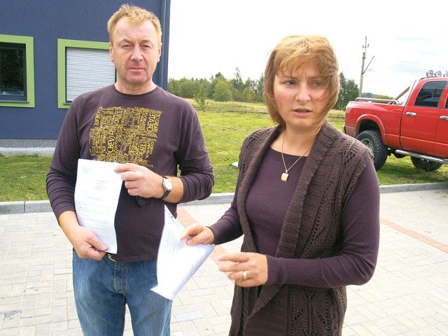 Renata i Andrzej Matejek miesiąc temu przed swoją firmą. Wczoraj ich sprawą, po naszej publikacji, zainteresowali się dziennikarze TVN. Ten program będzie można obejrzeć za około 2 tygodnie. 