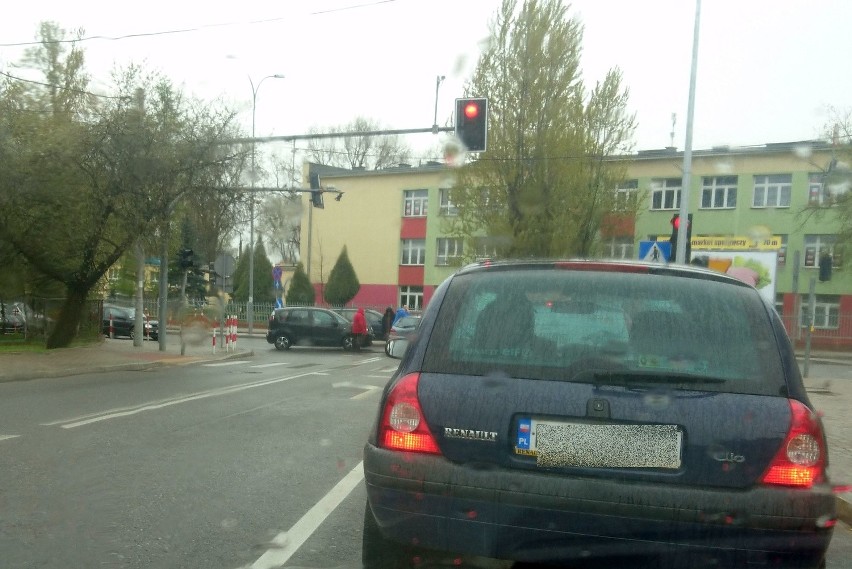 Na skrzyżowaniu ulic Antoniuk Fabryczny z Gajową w...