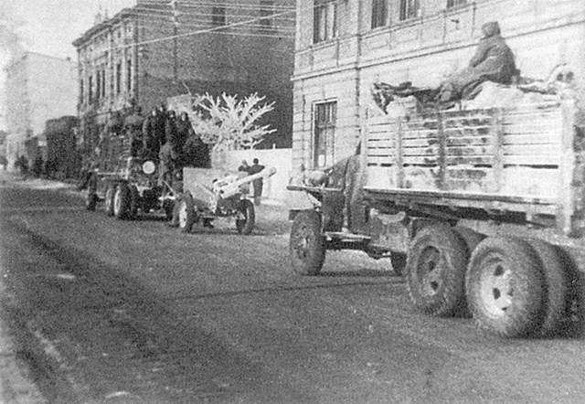 24 stycznia 1945 r. polskie wojsko na ul. Poznańskiej