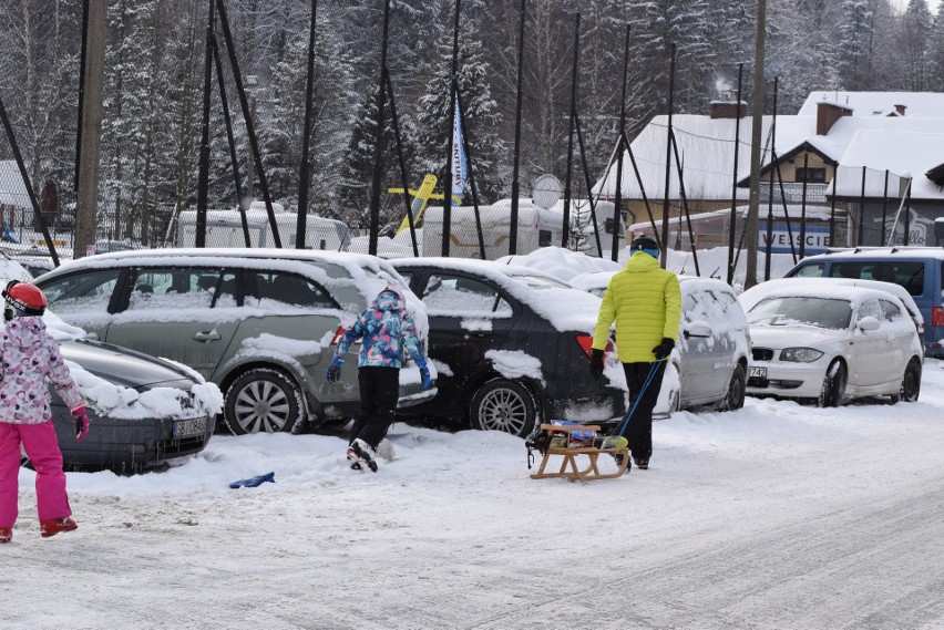 Warunki do jazdy na nartach w Beskidach są bardzo dobre....