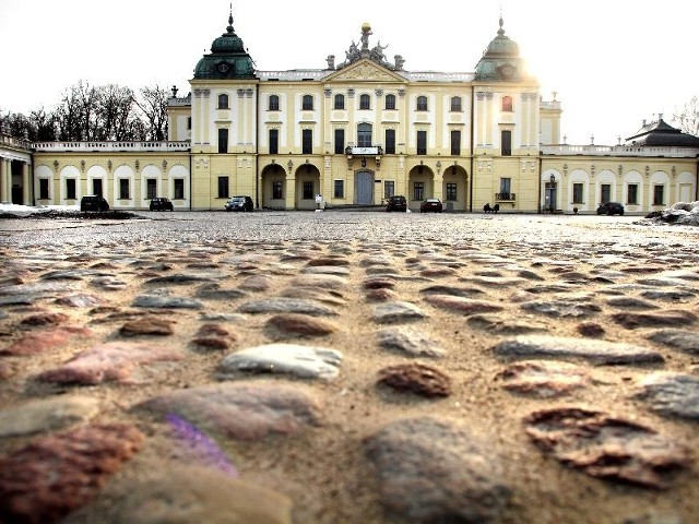 Auta parkujące przed pałacem niszczyły prowadzącą do niego kamienną aleję. Także ten problem zniknie po ograniczeniu dostępu samochodom do głównego wejścia