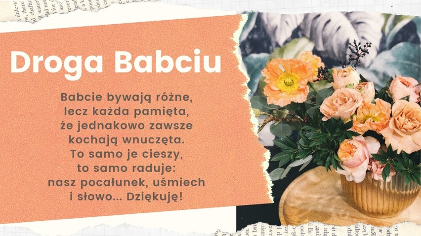 Życzenia na Dzień Babci 2021....