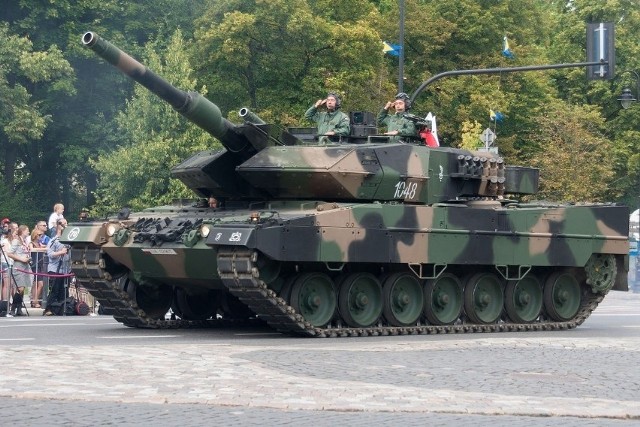Podczas pikniku wojskowego mieszkańcy Lipska będą mogli obejrzeć między innymi czołg Leopard.