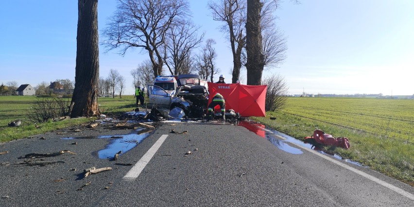 Kierowca z niewyjaśnionych na razie przyczyn zjechał na lewy...