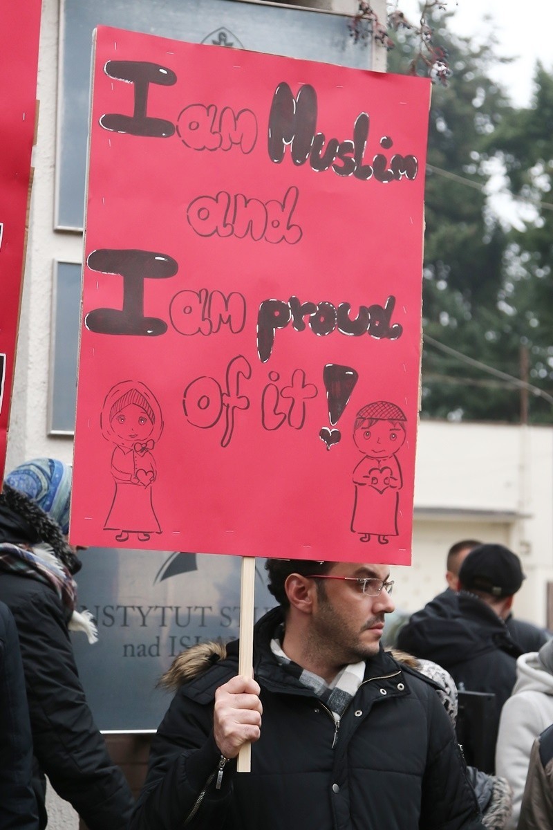 "Nie w naszym imieniu" - muzułmanie we Wrocławiu przeciw terroryzmowi