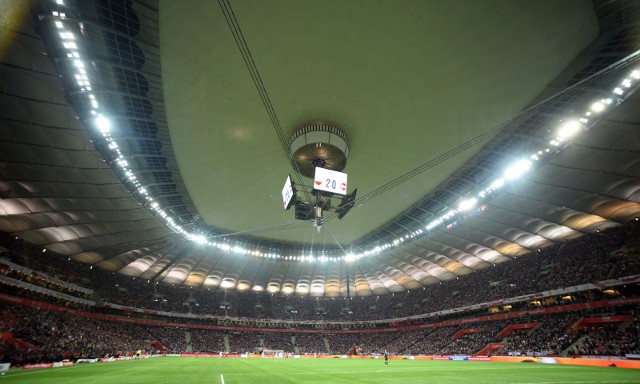 Polska reprezentacja zagra na Mistrzostwach Świata. Decydujący o awansie mecz rozegrała na stadionie PGE Narodowy (na zdjęciu) w Warszawie.