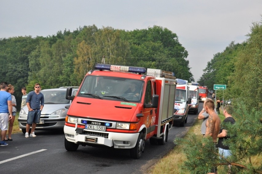 Wypadek w gminie Siemyśl.