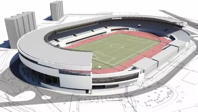 Nowy stadion przy Wyspiańskiego będzie służył tak lekkoatletom, jak i piłkarzom Resovii