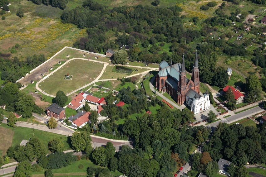 Sosnowiec: zobacz dzielnicę Zagórze na zdjęciach lotniczych [FOTO]