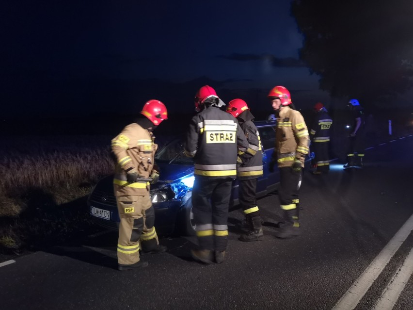 Wypadek motocyklisty w Zajączkach Drugich. Policja szuka...