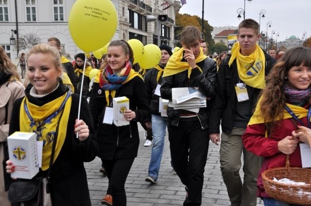 Kwesty na ulicach miast odbywają się zawsze w Dniu Papieskim, czyli w niedzielę poprzedzającą 16 października